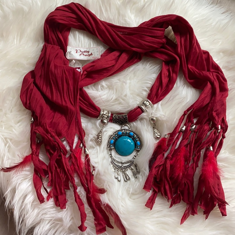 Jeweled scarf